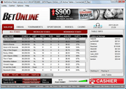 BetOnline Poker Lobby