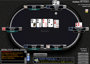 Black Chip Poker Table